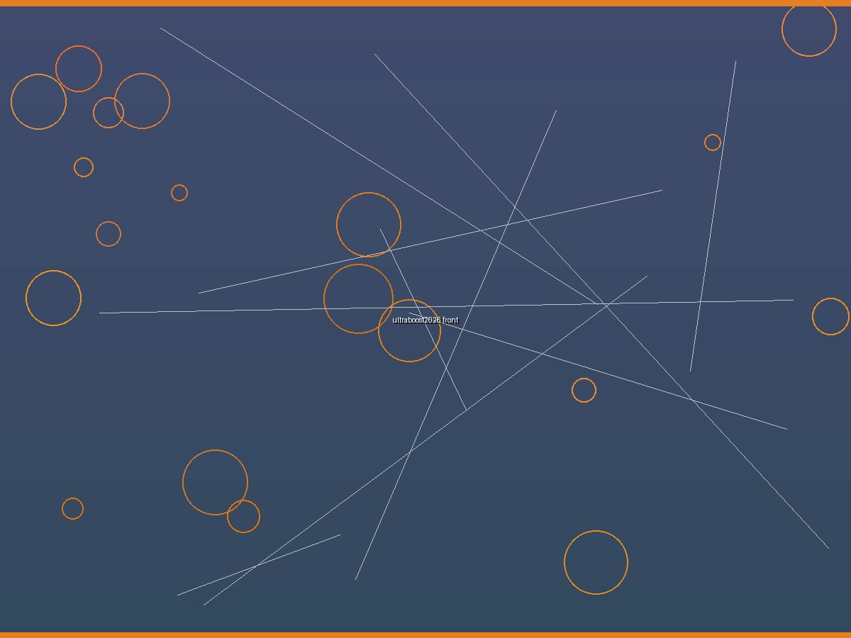 Adidas Ultraboost 2026正面视角